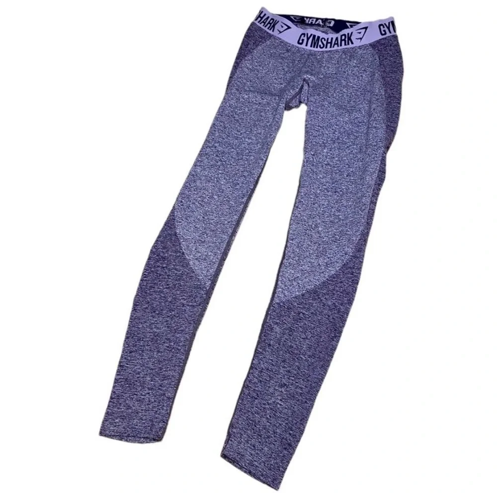 🦈 Gymshark Flex Dry Purple Marl Leggings
